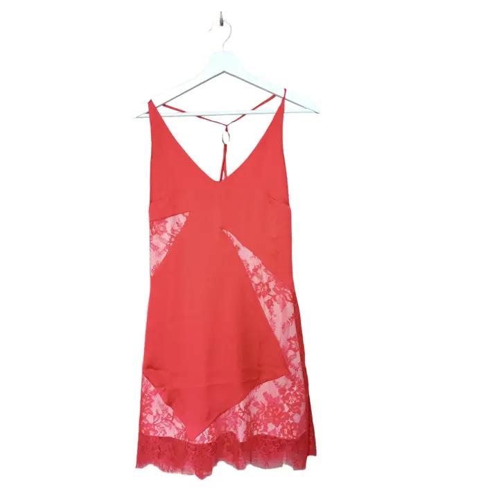 Guess By Marciano Vestido Vuello en V Tirantes Talla 40 - 1