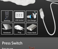 Lámpara LED Recargable De Dragón De Hielo Y Fuego Decoración De Pared 3D Para Habitación Regalo Mejor Para Niños Y Familia Uso En Escritorio Del Hogar - details 12