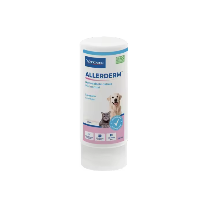 Virbac Champú Para Perros Y Gatos Allerderm Piel Normal 250 Ml 250 Ml - 1