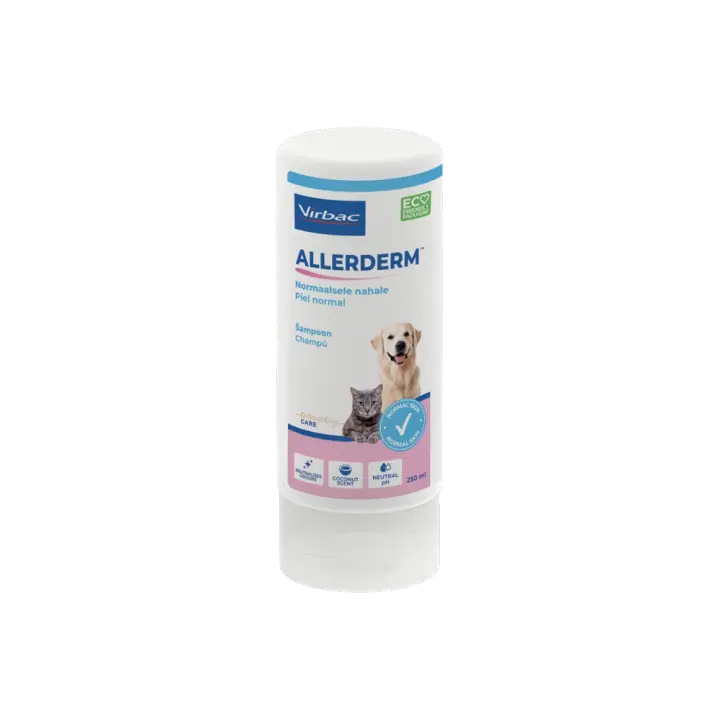 Virbac Champú Para Perros Y Gatos Allerderm Piel Normal 250 Ml 250 Ml - 1