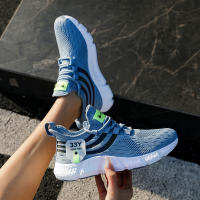 Zapatillas De Tenis Para Hombre 2024 Malla Transpirable Y Cómodas Zapatos Casuales De Exterior Con Cordones Antigüedad Primavera/Otoño - details 55