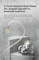 KZ EDX pro 10mm Auriculares Inalámbricos Con Circuito Magnético Doble Y Cable De 2PIN Mejor Calidad De Sonido Performance Dinámica - details 8