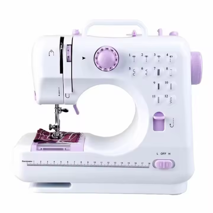 Máquina de Coser Multifunción Versáthil con Enchufe Europeo-Ideal para Ropa, Cortinas, Alforadas y Manualidades, 220-240V - 1