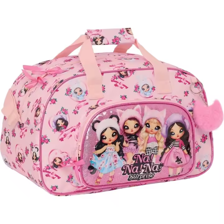 SAFTA - BOLSA DEPORTE NANANA "FABULOUS" - Macuto Material Resistente y Duradero con Diseño Ergonómico y Cómodo - Macuto para Deporte Unisex - Macuto Diseño Único y Licencia Oficial By NANANA "FABULOUS" - 1