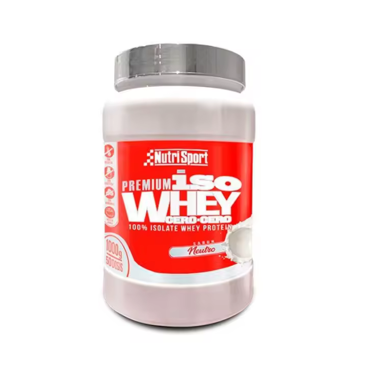 Iso Whey Cero Cero 1000gr Nutrisport - 1