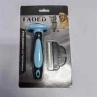 Peine Para Perros Y Gatos Desenredo De Pelo Herramienta De Peluquería Para Mascotas Cepillo Con Combs Desmontable Para Aparato De Corte - details 4