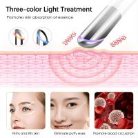 Láser Portátil Para Levantar Los Ojos Masajeador Facial Con Luz LED Dispositivo De Belleza Para Los Ojos Cuidado De La Piel Alivio De Los Ojos Puffiness Circulos Oscuros - details 3