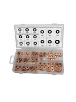 SURTIDO 150 ARANDELAS DE COBRE PARA INYECTORES DIESEL COMMON RAIL CDI HERRAMIENTA DE REPARACIÓN DE COCHE ACCESORIOS DE RENOVACIÓN DE COCHE - details 2