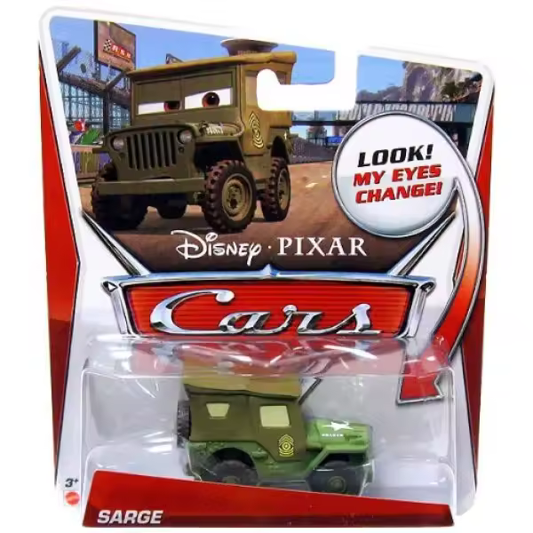 Cars sarge sargento escala 1:55 Mattel - 1