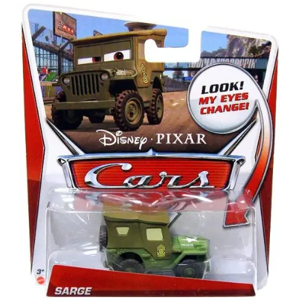 Cars sarge sargento escala 1:55 Mattel - 1