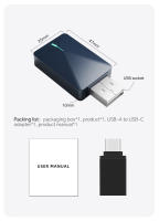 Nueva Adaptable Mini Wireless Box 2 En 1 CarPlay Android Auto Smart Plug And Play Dongle Bluetooth WiFi Conexión Rápida Para Coche - details 21