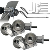 Cortadora De Placas Eléctrica Doble Cabeza Precisa Corte De Hojalata Accesorio Para Taladro Herramienta Eléctrica - details 6