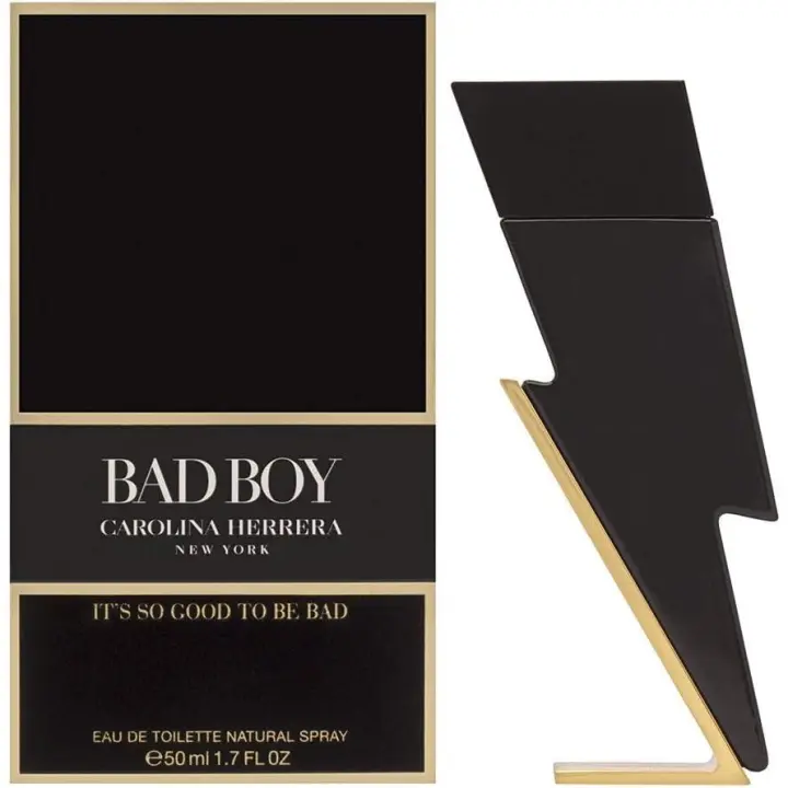 CAROLINA HERRERA CH BAD BOY EAU DE TOILETTE 50ML VAPORIZADOR - 1