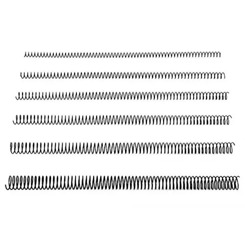 Espiral metalico q-connect 64 5:1 18mm 1,2mm caja de 100 unidades - 1