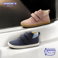 Blanditos Etna Navy25 Marino Rosa25 Rosa Palo Calzado Respetuoso Abotinado con Doble Ajuste Adhesivo. Bota Barefoot. - details 1