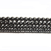 Piedras De Obsidiana Económicas Para Joyería DIY 4/6/8/10/12mm Redondas Sueltas Para Pulseras Collares Tobilleras Y Pendientes - details 2
