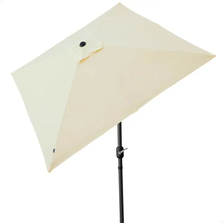 Sombrilla Aktive 270 x 259 x 270 cm Acero Aluminio Crema - 1