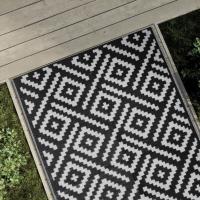 Alfombra de exterior PP bebé 120x180 cm Color Azul bebé,  Azul,  Blanco y negro y mas - details 3