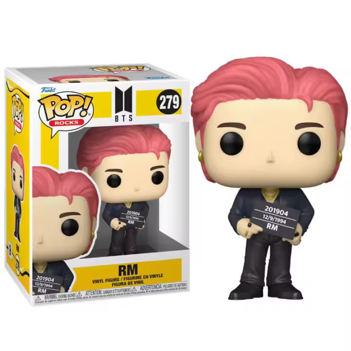 Funko Pop! Rocks RM (Butter) BTS Figura #279 Coleccionables Regalos para Infantil y Adultos - 1