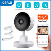 Monitor De Bebé KERUI Con Montaje En Pared Cámara IP HD Video WiFi Mini Sensor De Movimiento Temperatura Y Sonido Compatibilidad Tuya Smart Home - details 0
