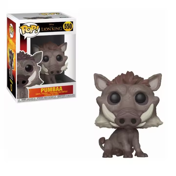 Funko Pop! Disney El Rey Leon (Live) - Pumbaa, 38545, Nº550 - 1
