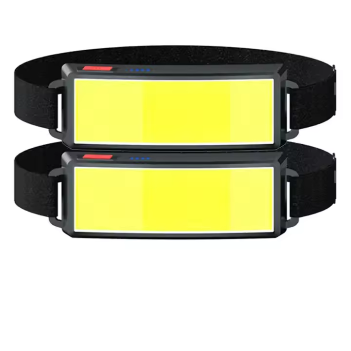 Linterna Frontal LED COB Super Brillante Recargable Por USB Con 3 Modos Lámpara De Cabeza Para Camping Y Senderismo - 1