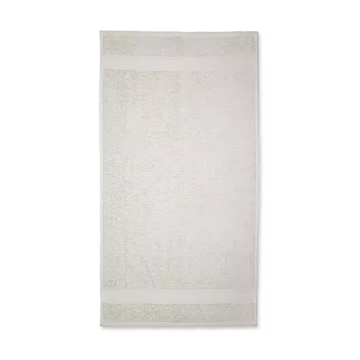 Toalla de lavabo 100%  algodón Beige 50x90 cm WELLHOME - 1