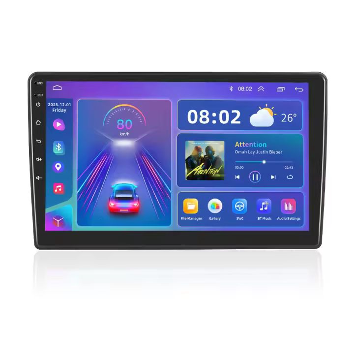 Podofo Radio de coche Android 2 Din para Toyota Auris 2006 2007 2008 2009 2010 2011 Carplay 8+128GB AI Voice WIFI+4G DSP GPS Navegación Multimedia Reproductor de Video - 1