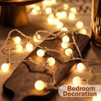 Luces De Navidad LED Globales Impermeables Para Jardín Boda Fiesta Decoración Operadas Por Batería O USB Disponibles En 10/20/40/80 - details 4