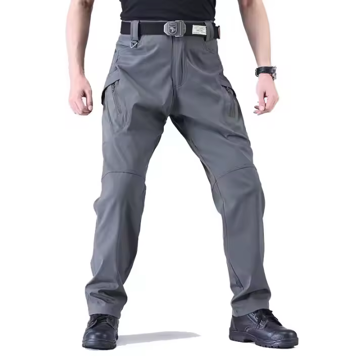 Pantalones De Ciudad Para Hombre Primavera Otoño Cargador Elásticos Para Senderismo Trekk Ing Montañismo Correr Ciclismo Trabajar Al Aire Libre Talla Verdadera Tecnología De Material Polyester Y Spandex - 1