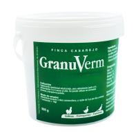 Granuverm - Prevención de Vermes - Desparasitación Interna - Producto Granulado 100% Natural - 500 G - Finca Casarejo - details 0