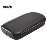 Almohadilla De Asiento Trasero Para Bicicleta Montaña Con Escaño Adecuada Para Niños Cómoda Y Duradera Tamaño 30x5x4cm Material De Cuero Negro Y Plateado - details 2