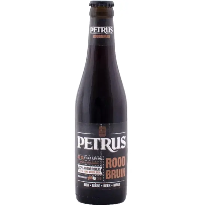6 uds x Petrus Oud Bruin 33Cl cerveza Belga tostada con barrica - 1
