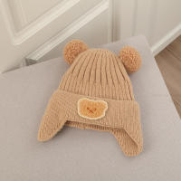Gorro De Invierno Para Bebé Con Volante Y Protección De Orejas Linterna De Algodón Ajustable Para Niños Y Niñas Accesorios De Ropa Infantil - details 4