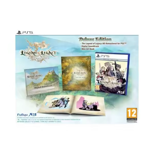The Legend of Legacy HD Remastered - Deluxe Edition Sony Playstation 5 PAL España Nuevo Precintado Envio en menos de 24 horas - 1