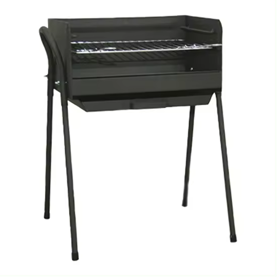 Orework Barbacoa Iberia de Carbón para Seis Comensales con Parrilla de Acero Inoxidable - 1