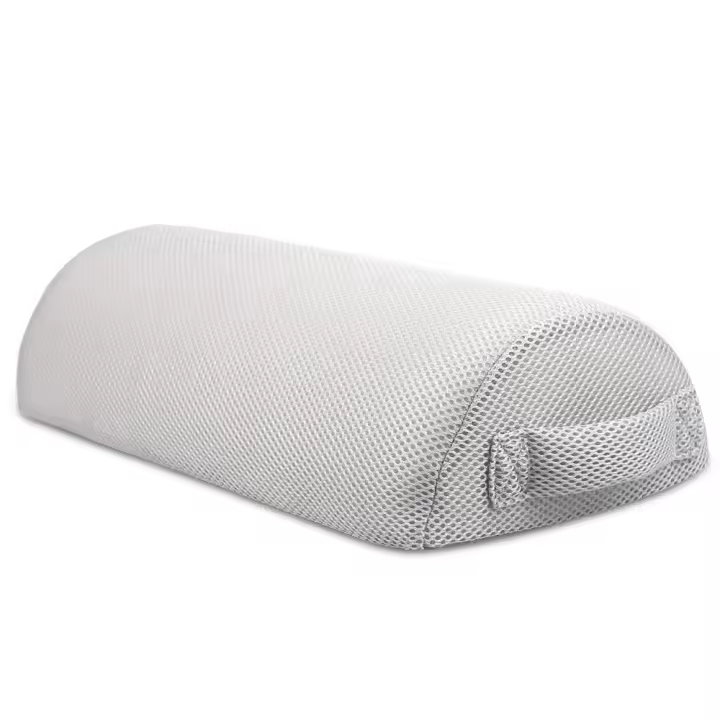 Cojín De Soporte Para Pies Semicírculo De Alta Resilencia Almohada Masajeadora Portátil Para Viajes Y Oficina Tamaño 40x20x10cm Para Adultos - 1