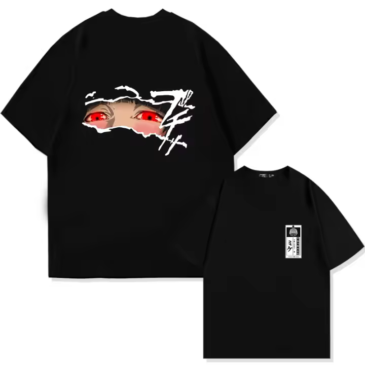 Camiseta De Anime Kakegurui 90s Japonés Para Hombres Y Mujeres Estilo Casual Manga Yumeko Jabami Verano Manga Corta Cuello Redondo Streetwear Cosplay - 1