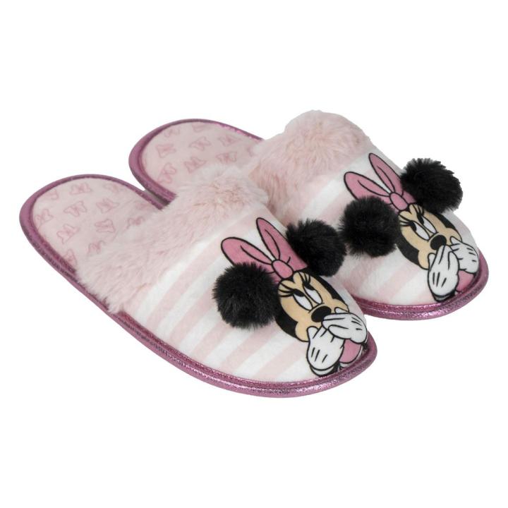Minnie 3d applications house slippers for girls-2300006578