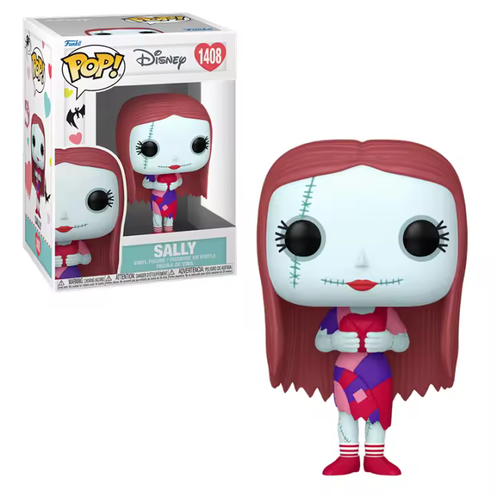 FUNKO POP! PESADILLA ANTES DE NAVIDAD: SAN VALENTÍN – SALLY, LICENCIA OFICIAL - 75770, Nº1408 - 1
