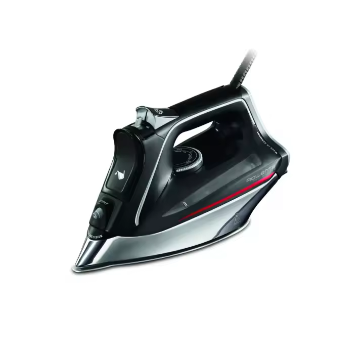 Rowenta Pro Master Plancha de Vapor, Golpe de Vapor de 200 g/minuto, Modelo Gamma y Rojo, Apagado Automático de Seguridad, Punta de Precisión, Pulverizador de Precisión, Depósito de Agua de Fácil Llenado, Planchado Duradero, 2800 W, DW8210D1 - 1