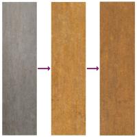 vidaXL Adorno de pared de jardín acero corten diseño bambú 55x55 cm - details 5