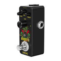 Pedal De Aumento De Guitarra Zikzic Booster Micro Limpio Verdadero Ganancia Pedal Mini Booster Puro Para Guitarra Eléctrica Con Bypass Verdadero - details 3