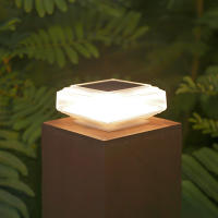 Lámpara Solar De Poste 30LED Para Exterior Luz De Capa De Pilar Impermeable Iluminación De Paisaje Para Jardín Villa Deco - details 5