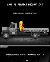 Bloques De Construcción Clásico Camión De Cisne 349PCS Modelo De Transporte De La Ciudad Juguetes Educativos Para Niños Regalos De Vacaciones Decoración De Escritorio - details 3