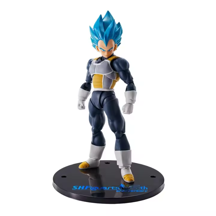 SH FIGUARTS DRAGON BALL SUPER VEGETA SUPER SAIYAN GOD 15 ANIVERSARY - 1