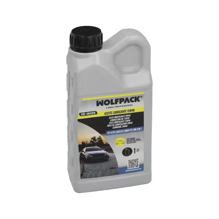 Aceite Lubricante 15w40 Turismos 1 Litro. Aceite Para Motores Diesel y Gasolina - 1