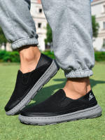 Zapatillas De Primavera Para Hombre Transpirables Casuales Ligeros Con Cordones Mocasines Elásticos Para Exterior Caminar - details 10