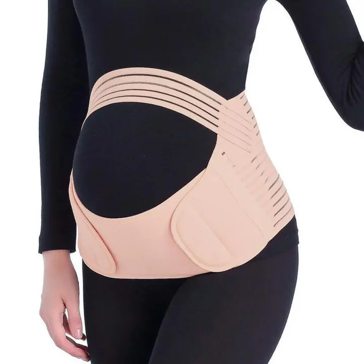 Soporte de Barriga Ajustable para Embarazadas Protector de Abdomen con Cinturón de Espalda - 1