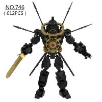 Bloques De Construcción DIY Skibidi Toilet Series Técnico Titan Evil Clock Man MOC Set De 612 Piezas Juguetes Para Niños Regalo De Navidad - details 3
